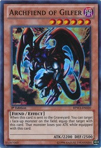 Archfiend of Gilfer [BPW2-EN020] Super Rare