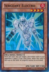 Sergeant Electro [BPW2-EN043] Super Rare