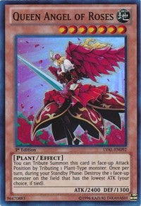 Queen Angel of Roses [LVAL-EN092] Super Rare