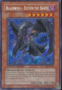 Blackwing - Elphin the Raven [CT06-ENS01] Secret Rare