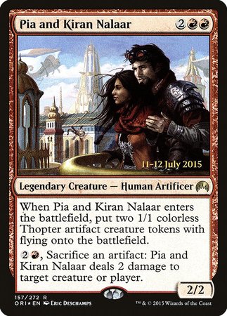 Pia and Kiran Nalaar [Magic Origins Promos]