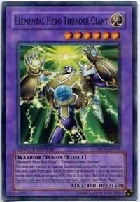 Elemental Hero Thunder Giant [MF01-EN001] Parallel Rare