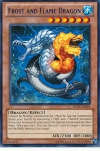 Frost and Flame Dragon (Blue) [DL15-EN005] Rare