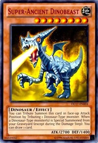 Super-Ancient Dinobeast (Red) [DL17-EN004] Rare