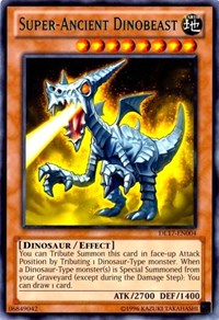 Super-Ancient Dinobeast (Green) [DL17-EN004] Rare