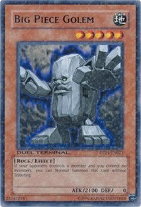 Big Piece Golem [DTP1-EN023] Rare