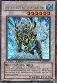 Dewloren, Tiger King of the Ice Barrier [DT02-EN033] Ultra Rare