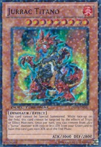 Jurrac Titano [DT03-EN067] Super Rare