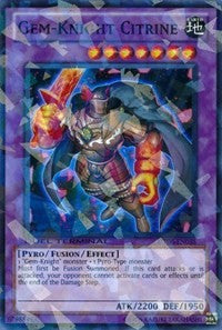 Gem-Knight Citrine [DT06-EN035] Super Rare