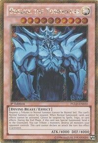 Obelisk the Tormentor [PGLD-EN030] Gold Secret Rare