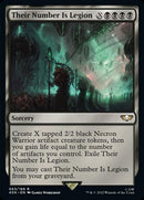 Their Number Is Legion (Surge Foil) [Universes Beyond: Warhammer 40,000]
