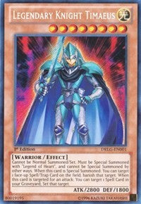 Legendary Knight Timaeus [DRLG-EN001] Secret Rare