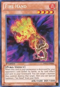 Fire Hand [DRLG-EN046] Secret Rare