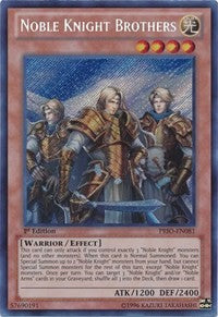 Noble Knight Brothers [PRIO-EN081] Secret Rare