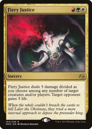 Fiery Justice [Modern Masters 2017]