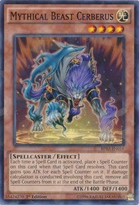 Mythical Beast Cerberus (Shatterfoil) [BP03-EN018] Common