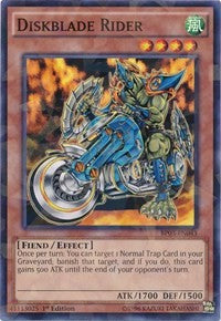 Diskblade Rider (Shatterfoil) [BP03-EN043] Rare