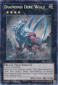 Diamond Dire Wolf (Shatterfoil) [BP03-EN127] Rare