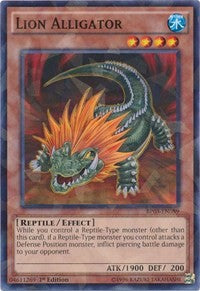 Lion Alligator (Shatterfoil) [BP03-EN089] Rare