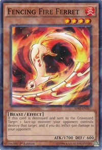 Fencing Fire Ferret (Shatterfoil) [BP03-EN107] Rare