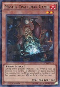 Master Craftsman Gamil (Shatterfoil) [BP03-EN115] Common