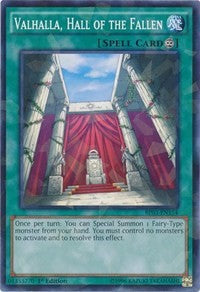 Valhalla, Hall of the Fallen (Shatterfoil) [BP03-EN154] Common