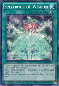 Spellbook of Wisdom (Shatterfoil) [BP03-EN177] Common