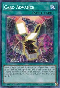 Card Advance (Shatterfoil) [BP03-EN185] Common