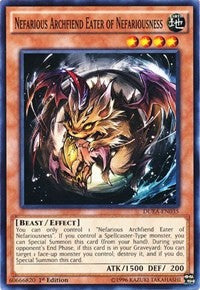 Nefarious Archfiend Eater of Nefariousness [DUEA-EN035] Common