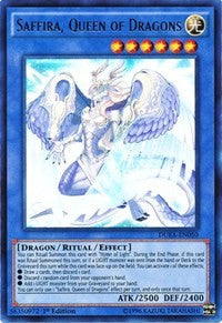 Saffira, Queen of Dragons [DUEA-EN050] Ultra Rare