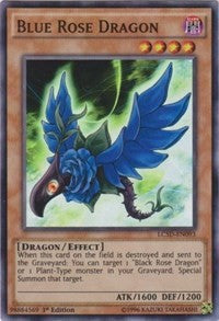 Blue Rose Dragon [LC5D-EN093] Super Rare