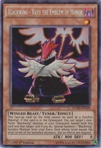 Blackwing - Vayu the Emblem of Honor [LC5D-EN118] Secret Rare