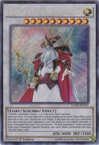 Odin, Father of the Aesir [LC5D-EN191] Secret Rare