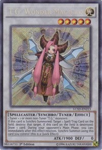 T.G. Wonder Magician [LC5D-EN213] Secret Rare