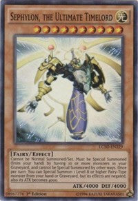 Sephylon, the Ultimate Timelord [LC5D-EN229] Super Rare