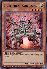 Lightning Rod Lord (SE) [SECE-ENS09] Super Rare