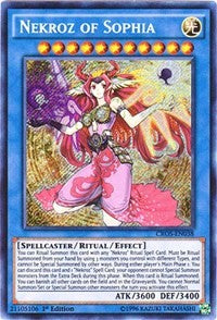 Nekroz of Sophia [CROS-EN038] Secret Rare