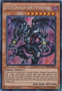 D/D/D Dragon King Pendragon [YS15-ENL00] Secret Rare