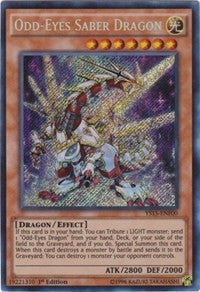 Odd-Eyes Saber Dragon [YS15-ENF00] Secret Rare