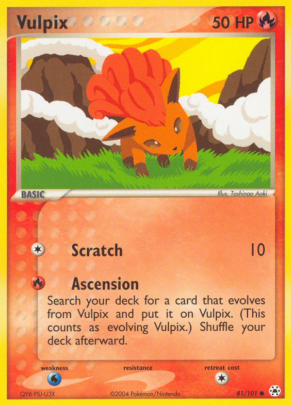 Vulpix (81/101) [EX: Hidden Legends]