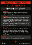 Booster Blitz (Magic Minigame) [Dungeons & Dragons: Adventures in the Forgotten Realms Minigame]
