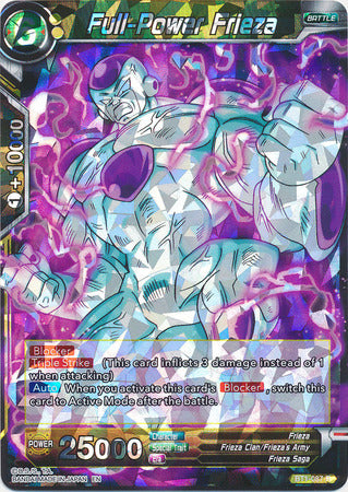 Full-Power Frieza (Shatterfoil) (BT1-087) [Dragon Brawl]