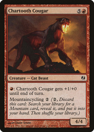 Chartooth Cougar [Duel Decks: Venser vs. Koth]