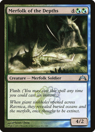 Merfolk of the Depths [Gatecrash]