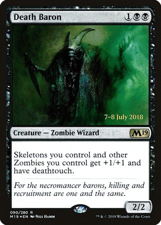 Death Baron [Core Set 2019 Promos]