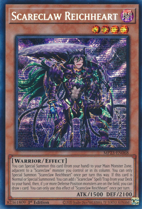 Scareclaw Reichheart [MP23-EN068] Prismatic Secret Rare