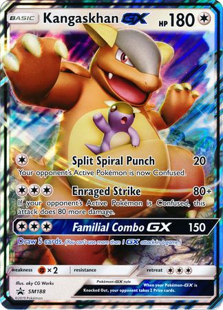 Kangaskhan GX (SM188) (Jumbo Card) [Sun & Moon: Black Star Promos]