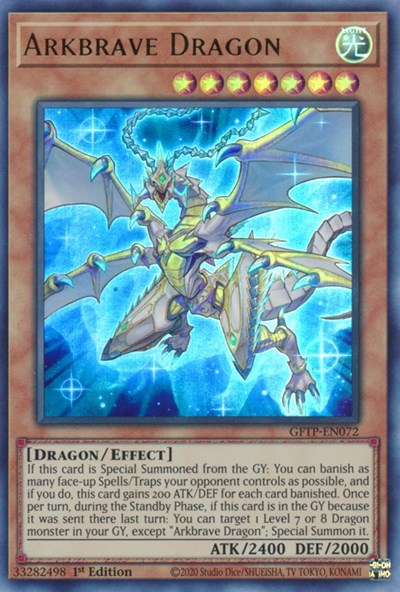 Arkbrave Dragon [GFTP-EN072] Ultra rare