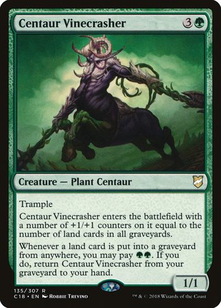 Centaur Vinecrasher [Commander 2018]