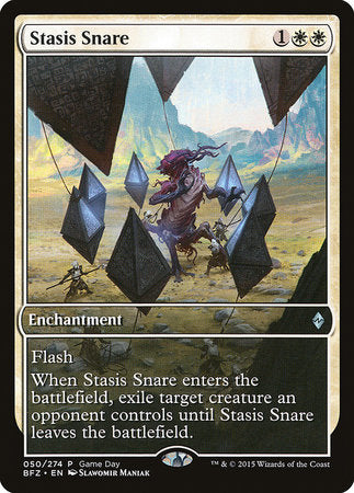 Stasis Snare [Battle for Zendikar Promos]